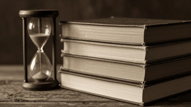 Libros antiguos, arena y luz cálida
