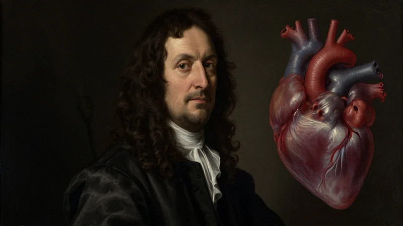 Dónde está la línea del tiempo de la psicología precientífica 5 Retrato de Descartes con corazón, estilo barroco