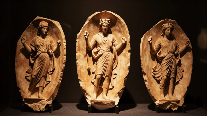 Héroes griegos resaltados con luz dramática