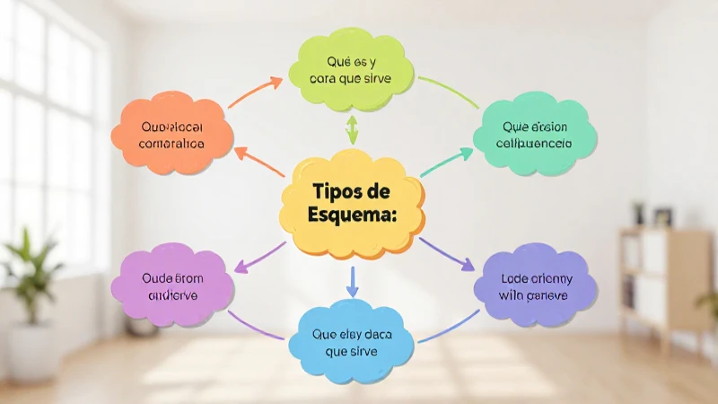 Esquemas visuales ayudan a organizar ideas