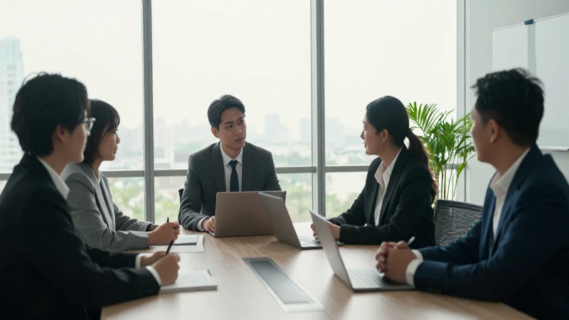 Qué significa 'staff' en un organigrama empresarial 5 Reunión corporativa iluminada con luz suave
