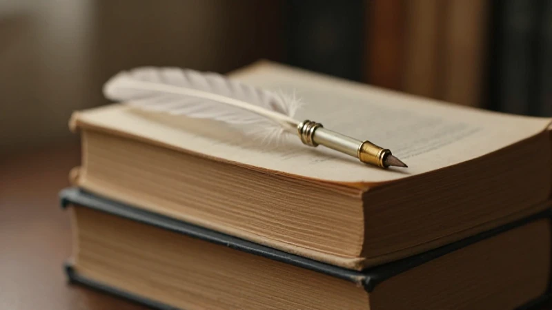 Cuáles son los movimientos poéticos a través de la historia 9 Libros antiguos con pluma, luz cálida suave