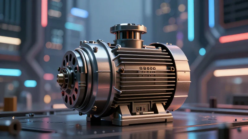 Cuál es la línea de tiempo de la evolución del motor eléctrico 8 Motor antiguo, ciudad futurista, iluminación cinematográfica