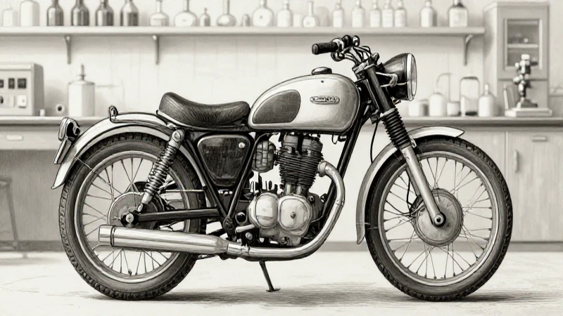 Cuál es la línea de tiempo de la evolución del motor eléctrico 4 Motor antiguo detallado a contraluz suave