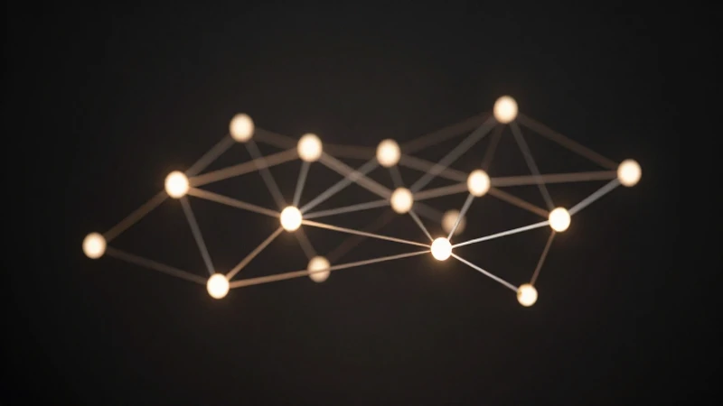 Ramas de las Matemáticas: Mapa Conceptual y sus Aplicaciones 4 Formas geométricas conectadas con iluminación dramática