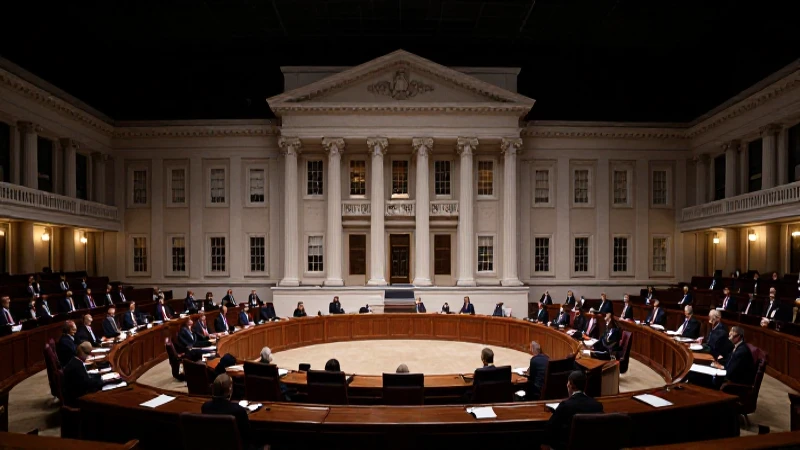 Cuál es la estructura y cuáles son las ramas del poder público 4 Reunión legislativa con iluminación contrastada