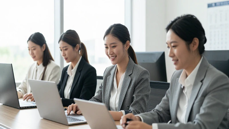 Cuál es la estructura y funciones de RRHH en Bimbo 3 Empleados trabajando en oficina moderna y luminosa