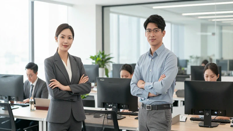 Profesionales de RRHH en oficina moderna