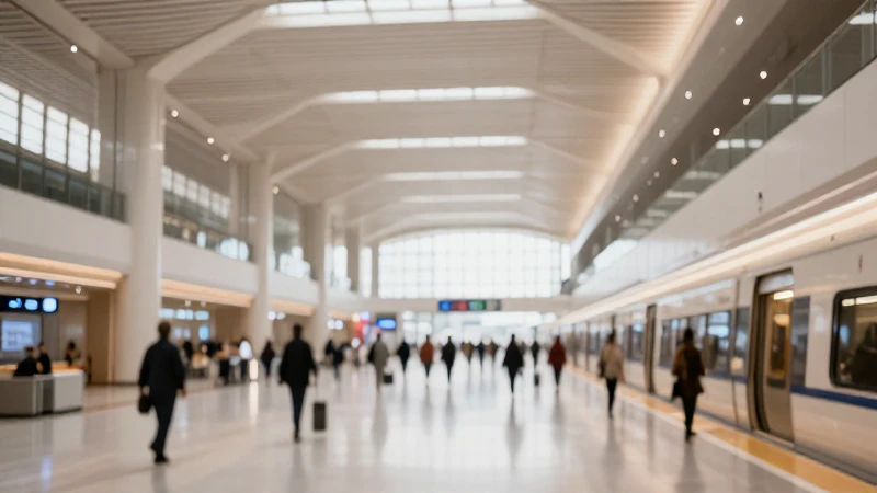 Renfe Organigrama: Estructura y Funcionamiento de Viajeros 6 Estación moderna con luz cálida y difusa