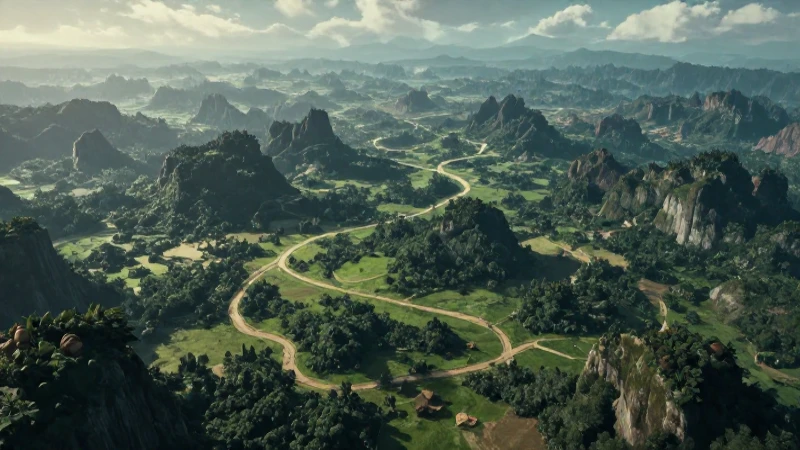 Conoces la Línea del Tiempo del Poblamiento de América 8 Antiguo viaje humano, paisaje exuberante y panorámico