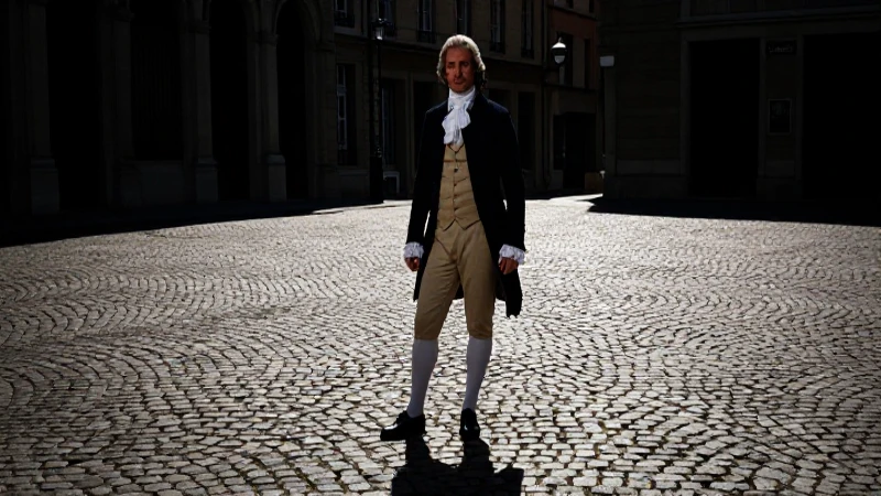 El Esquema de la Revolución Francesa: Un Análisis Histórico 3 Revolucionario francés bajo luz dramática en plaza