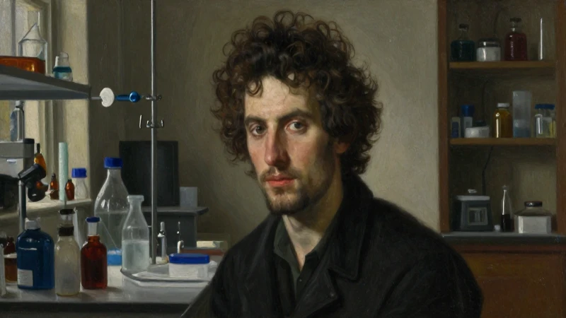 Quién fue Robert Boyle y cuáles fueron sus aportaciones 4 Retrato dramático al óleo de hombre rizado