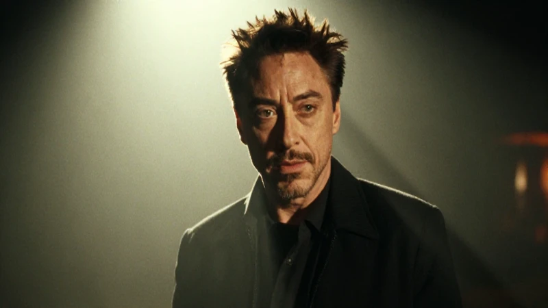Downey Jr. evocando cine negro dramático