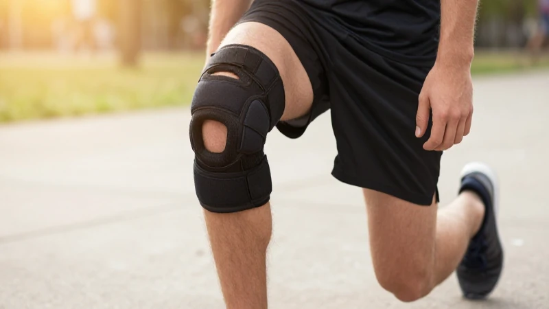 Lo que tienes que saber sobre el Esquema de rodilla 5 Atleta arrodillado con rodillera a la vista