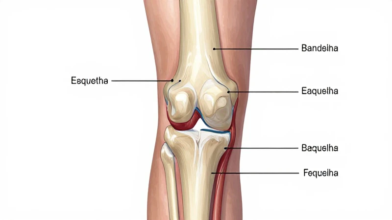 Lo que tienes que saber sobre el Esquema de rodilla 3 Ilustración anatómica de la rodilla, ligamentos resaltados