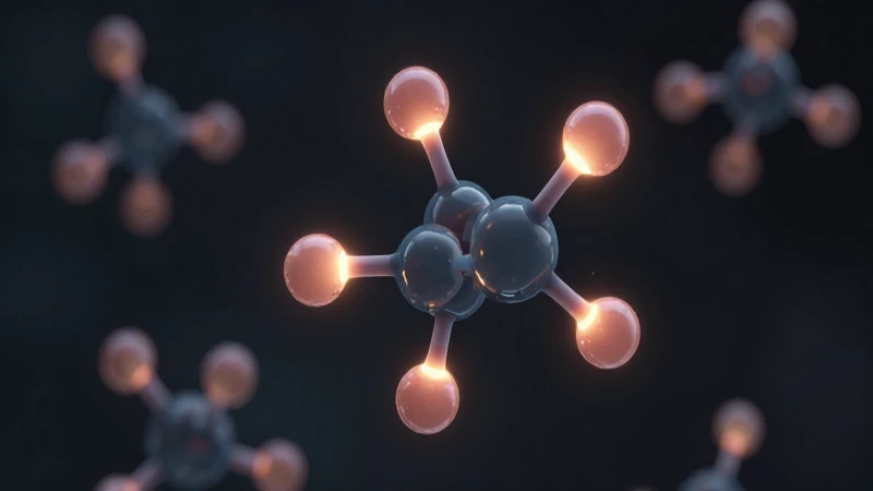 Cuáles son las claves de la Segunda Revolución de la Química 5 Átomos brillantes unidos con contraste dramático