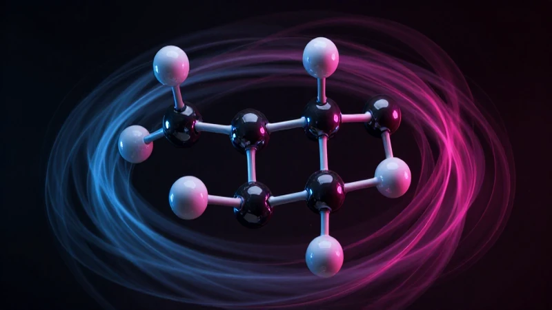 Cuáles son las claves de la Segunda Revolución de la Química 7 Estructuras moleculares vibrantes bajo luces dramáticas