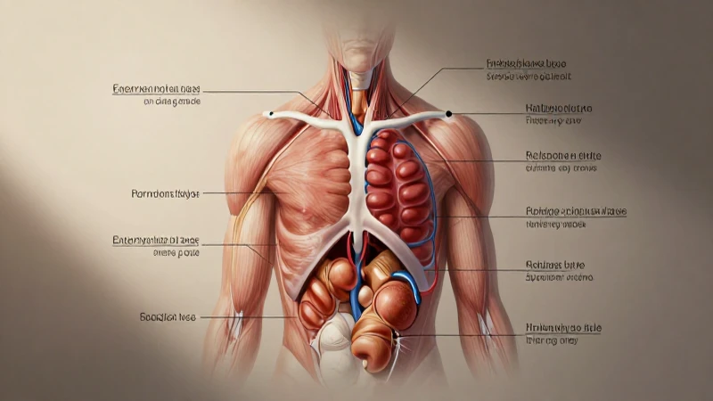 Sistema Endocrino: Mapa Conceptual y Guía Paso a Paso 5 Ilustración anatómica detallada con luz suave