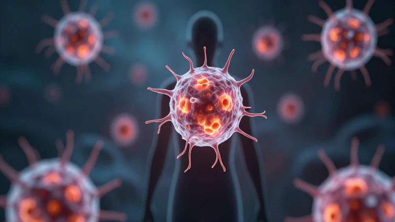 Silueta humana e inmunes, luz cinematográfica