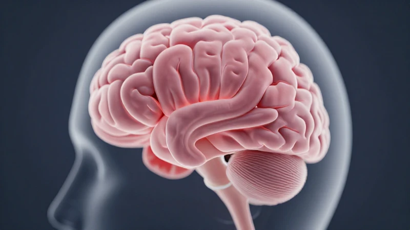 Dónde encontrar plantilla gratis del Sistema Nervioso Periférico 3 Ilustración cerebral estilizada con iluminación suave