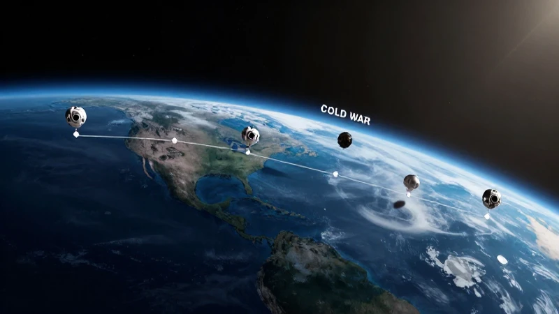 Línea del tiempo: Sucesos importantes de 1950 a 2000 6 Guerra Fría, satélite, luz cinematográfica y ángulo amplio