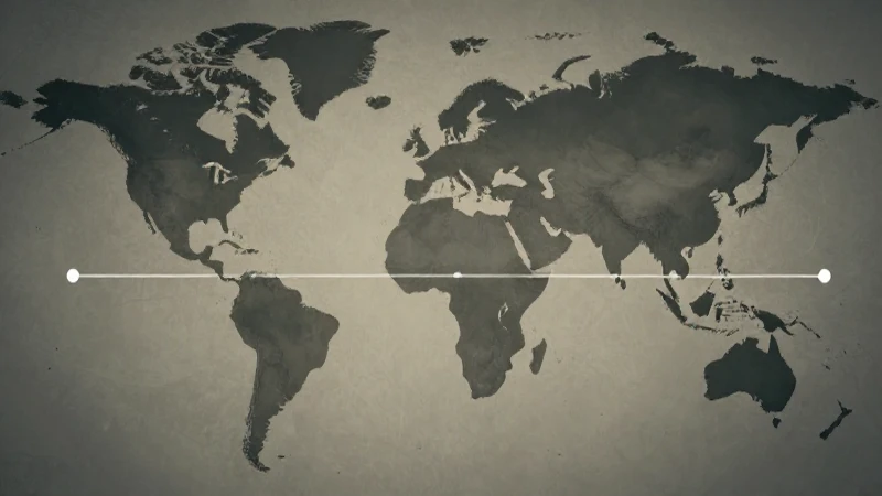 Línea del tiempo: Sucesos importantes de 1950 a 2000 3 Mapa mundial con línea temporal cinematográfica