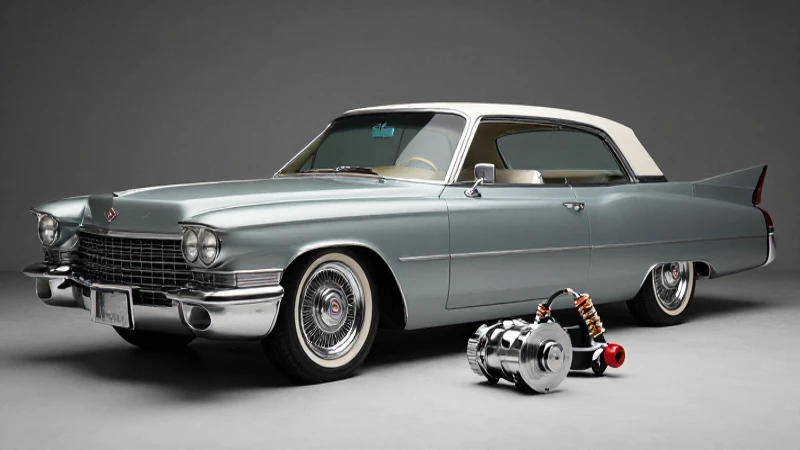 Cadillac Eldorado clásico fotografiado con elegancia vintage