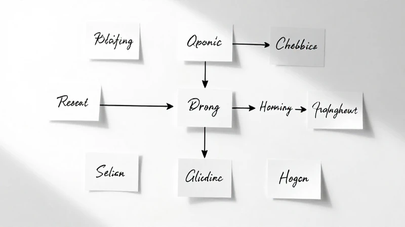 Esquema T: Una guía completa sobre esta herramienta de organización 4 Diagrama visual y conciso con luz brillante