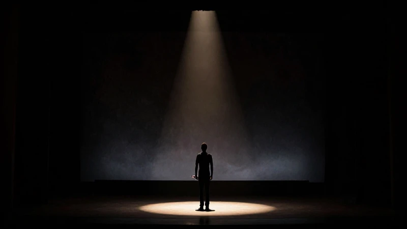 Cuáles son los elementos esenciales del dramaturgo en teatro 3 Silueta teatral en escénica iluminación dramática