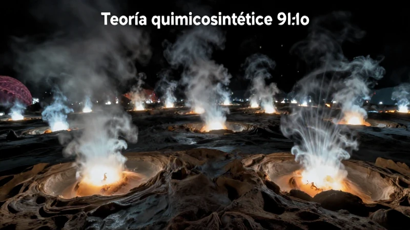 Teoría quimiosintética: Línea de tiempo y propuestas clave 7 Se busca vida química extraterrestre mediante fotografía infrarroja
