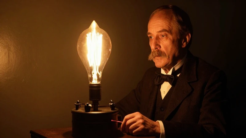 Cuáles son las fechas clave en la vida de Thomas Edison 6 Edison creó luz cálida en sombra dramática