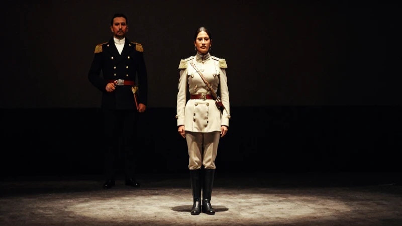 Mujer guerrera revolucionaria con Zapata al fondo