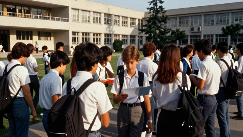 Estudiantes universitarios bajo luz cálida