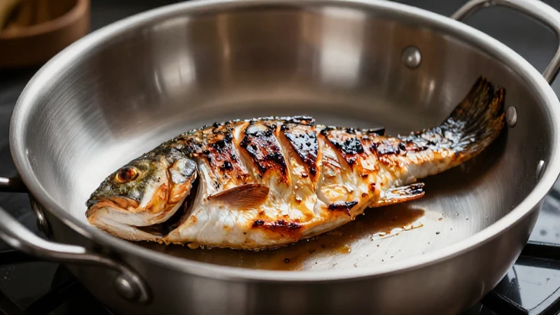 Cuál es la línea de tiempo de los tiempos de cocción 6 Pescado asado, realista con iluminación llamativa