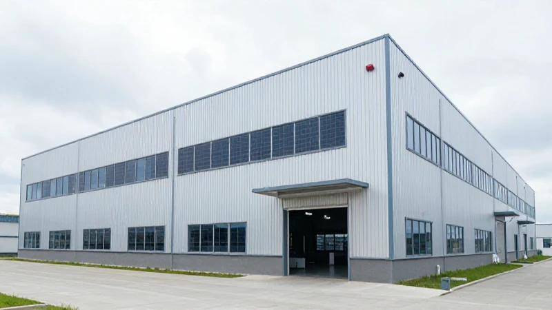 Qué tipos de industrias hay y ejemplos de ligeras 6 Fábrica moderna con paneles solares, luz natural