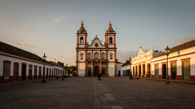 Cuál es la línea del tiempo de la historia de Tizayuca, Hidalgo 8 Plaza colonial bañada por luz dorada