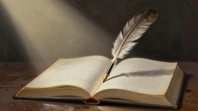 Guía Completa sobre el Esquema de Traducción 3 Libro abierto bajo luz dramática pintoresca