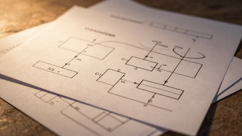 Diagrama arquitectónico suave, con enfoque selectivo