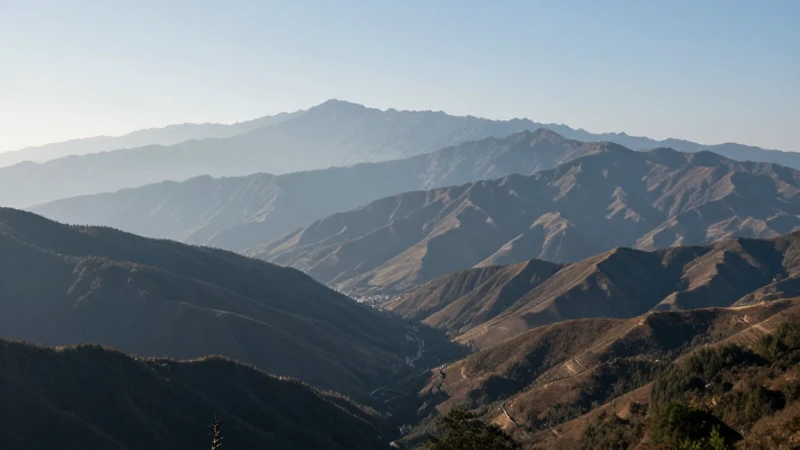 Impresionante paisaje montañoso con vista panorámica