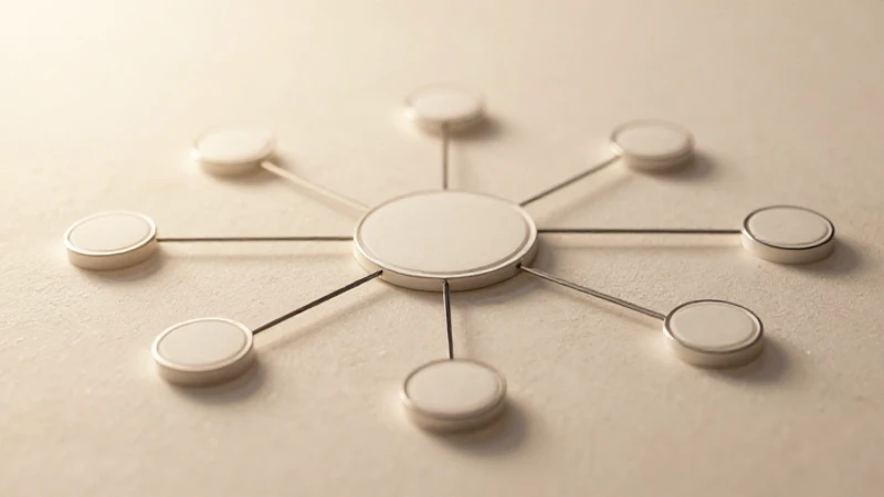 Ejemplos de valores comunitarios en un mapa conceptual 4 Diagrama luminoso con enfoque suave e interconectado