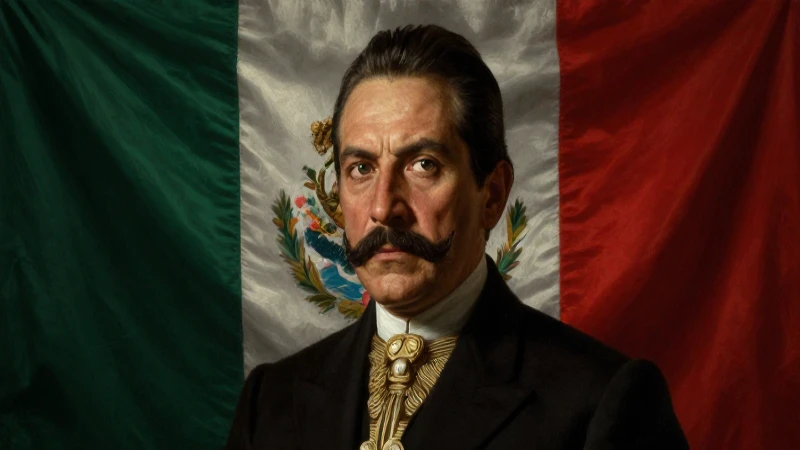 Venustiano Carranza Mapa Conceptual: Gobierno y Su Impacto 8 Retrato de Carranza con luz dramática e histórica