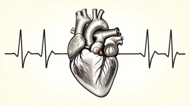 El Esquema de Wiggers: Un Método Avanzado para el Estudio de la Fisiología Cardiovascular 7 Ilustración médica antigua del corazón detallada